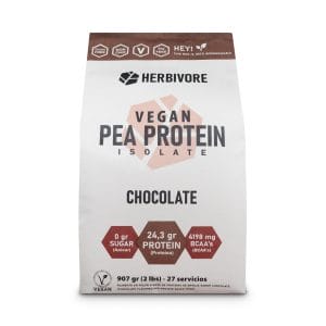 Proteína aislada de arveja herbivore protein - chocolate