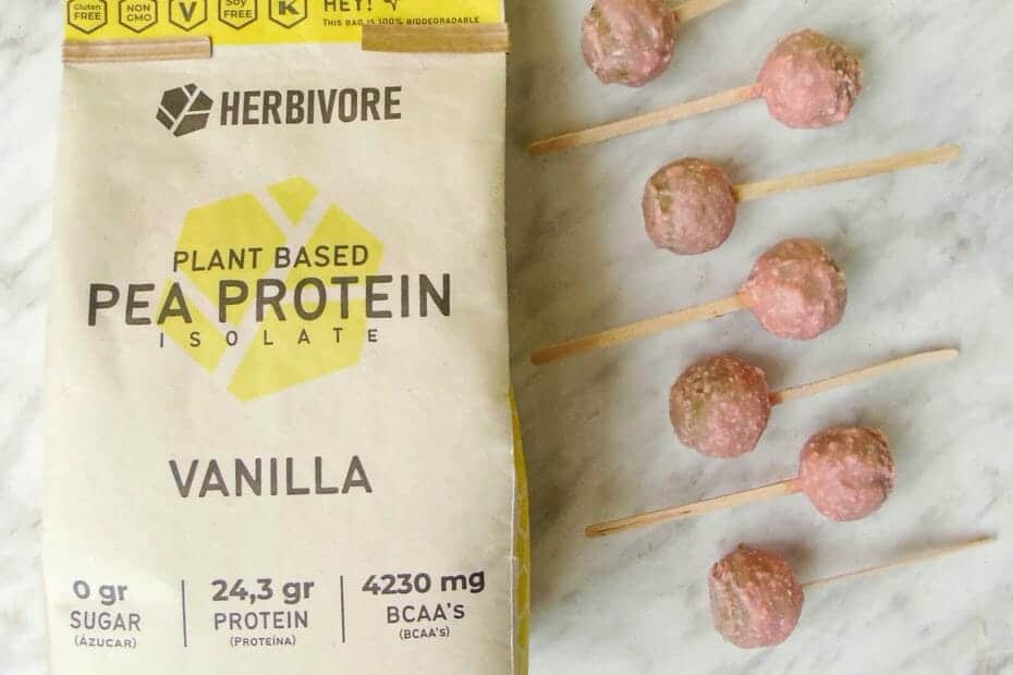 Receta de cake pops de vainilla