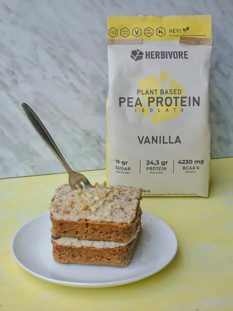Carrot cake alto en proteina Carrot cake alto en proteína
