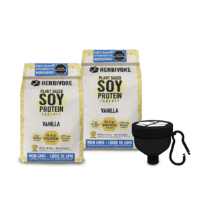 Combo de 2 proteínas de soya + llavero porta servicio gratis!