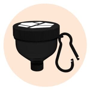 Llavero porta servicio de proteína