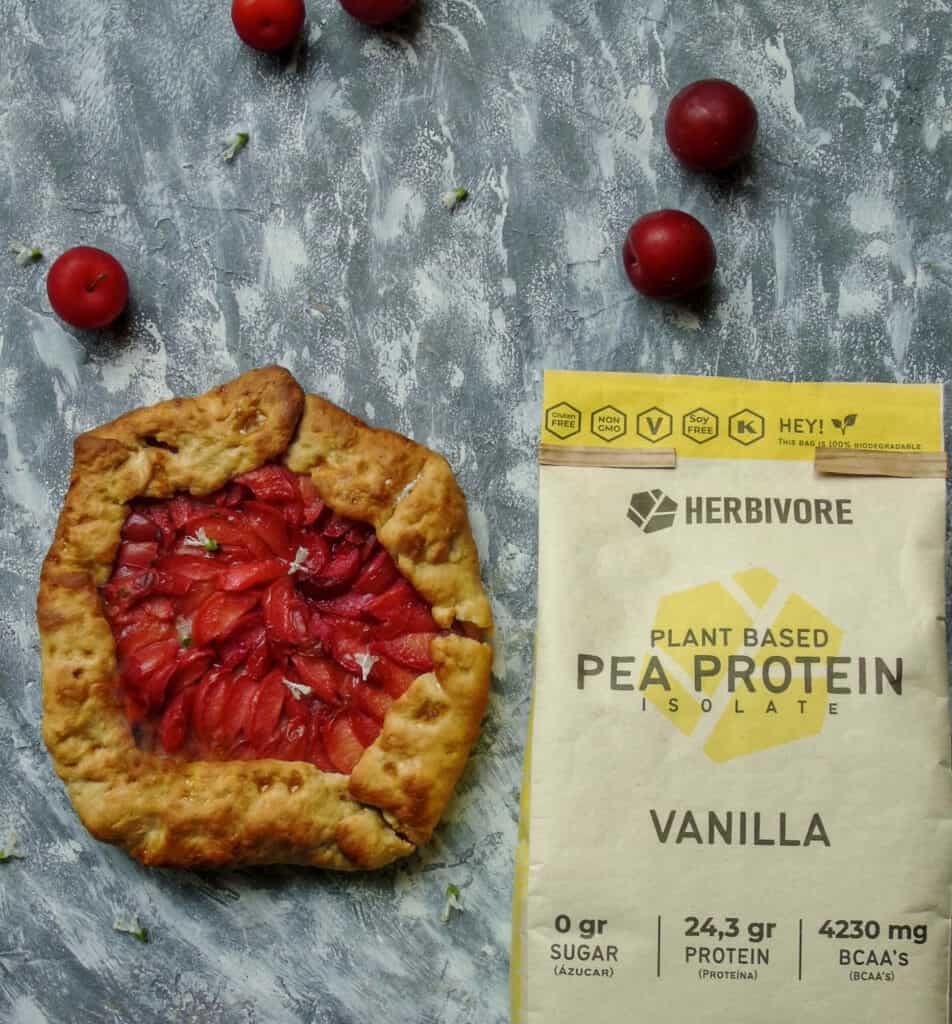 Galette de ciruela alto en proteina Galette de ciruela alto en proteína