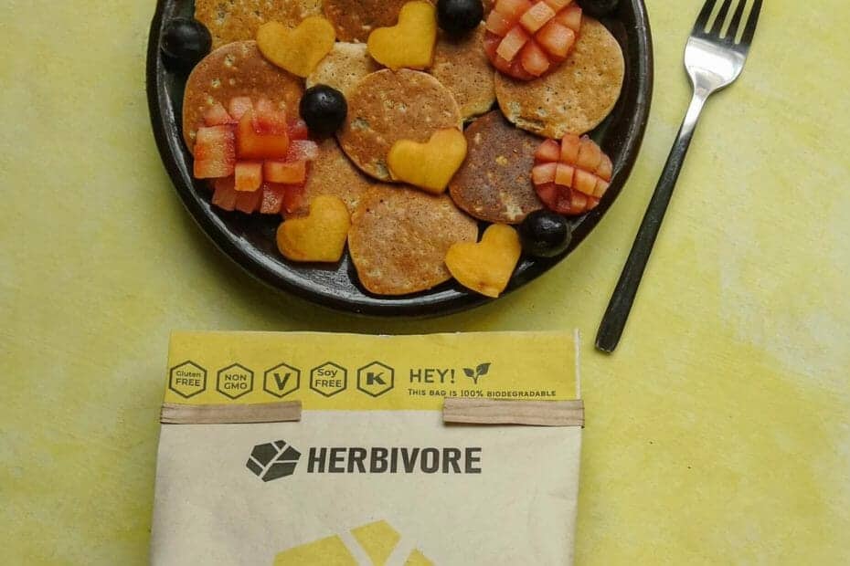 Mini pancakes de vainilla y jengibre