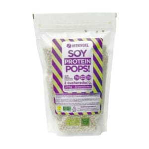 Soy pops - pops crocantes de proteína aislada de soya herbivore non-gmo