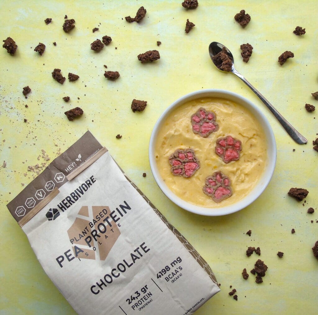 Cereal de chocolate Cereal de chocolate en microondas