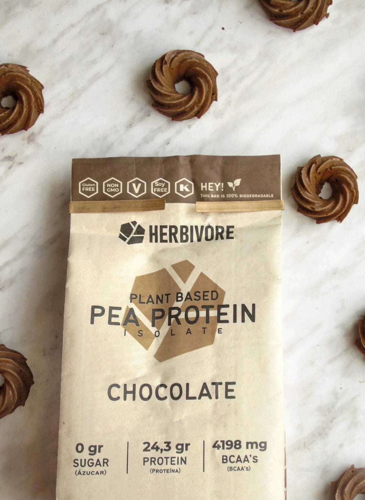 Mini pastelitos de chocolate y naranja