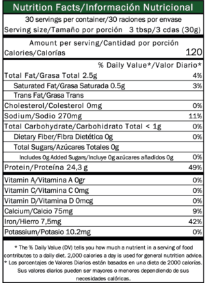 Proteína aislada de arveja herbivore protein sabor naked